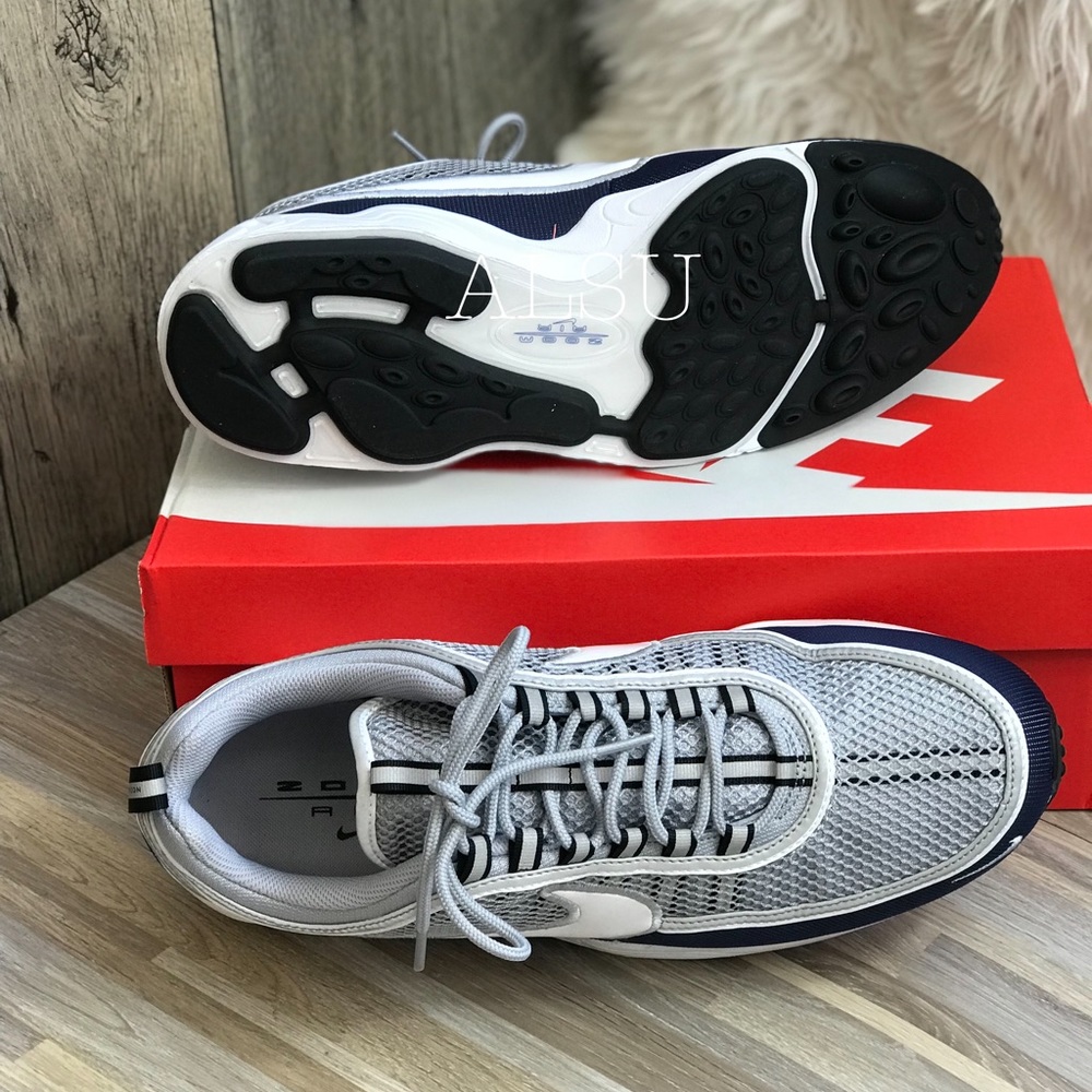 Nike Zoom Spiridon “16 Wolf Grey Men’s AUTHENTIC - Picture 6 of 8